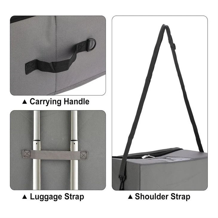 Custom Foldable Wigs Storage Organizer With Shoulder Strap suppliers